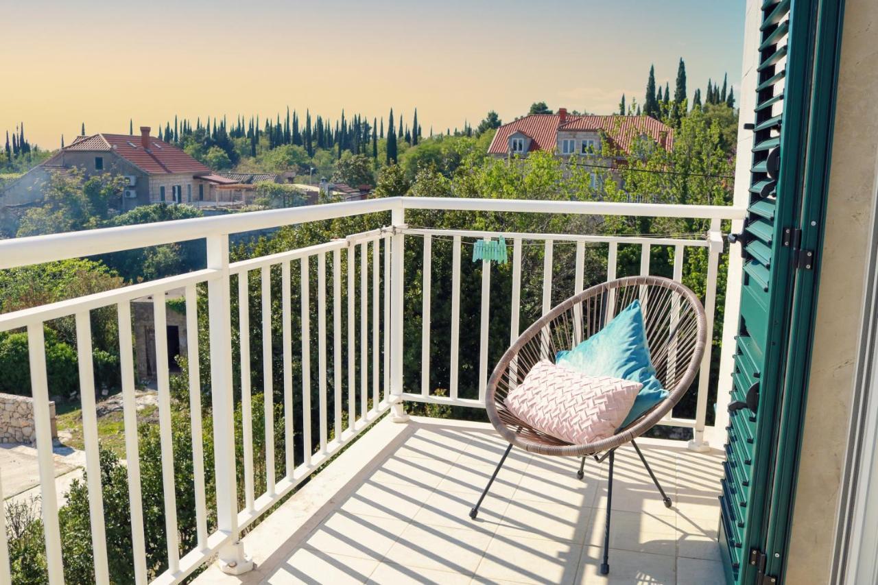 Apartments Grand Pinea Čilipi Kültér fotó